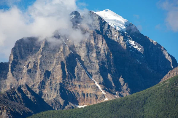 Гора Храму Банфф Національний Парк Скелястих Горах Канади — стокове фото