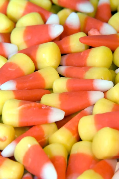 close up of candy corn yellow orange and white great halloween candy