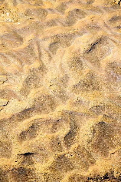 Dune Sable Brun Dans Désert Sahara Marocain — Photo