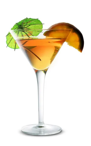 Martini Lime Close — Stock Photo, Image