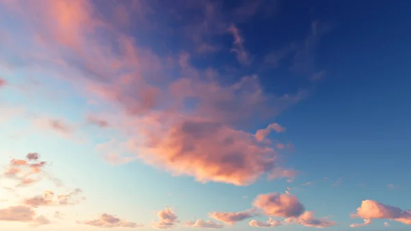 Oblačno Modrý Nebe Abstraktní Pozadí Modrá Obloha Pozadí Drobnými Mraky — Stock fotografie