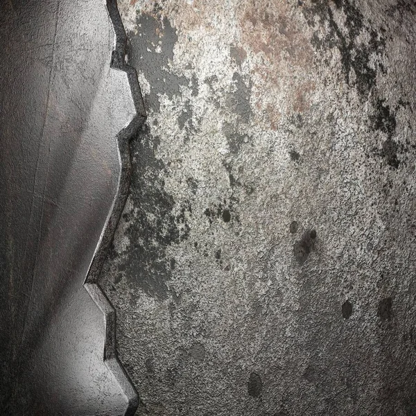 Yapılmış Duvar Metal — Stok fotoğraf