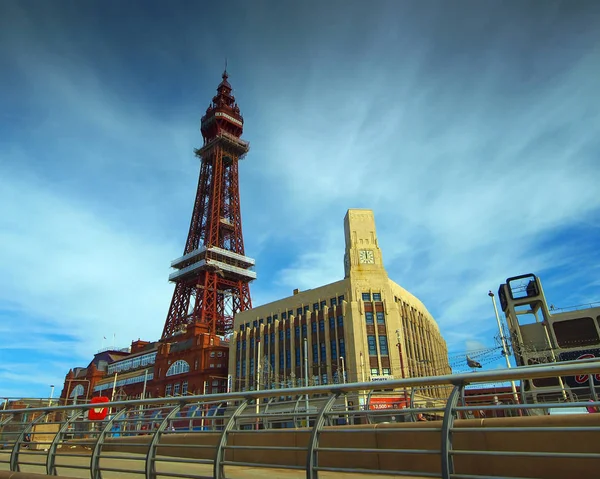 Blackpool Torre Novo Passeio — Fotografia de Stock