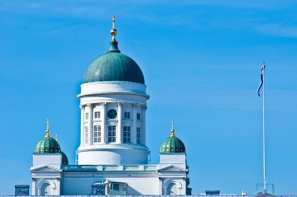 Detalle Monumental Catedral Helsinki Sol — Foto de Stock