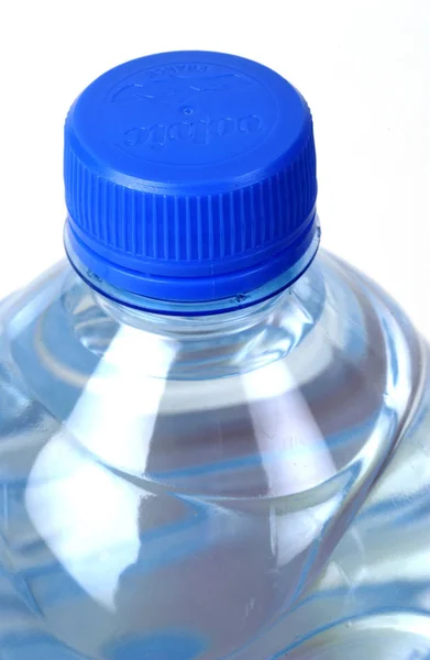 Plastikowa Butelka Białym Tle — Zdjęcie stockowe