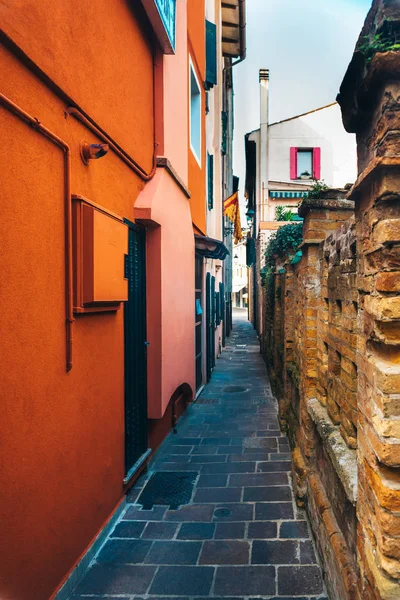 Toeristische Wijk Van Oude Provinciestad Caorle Italië Aan Adriatische Kust — Stockfoto