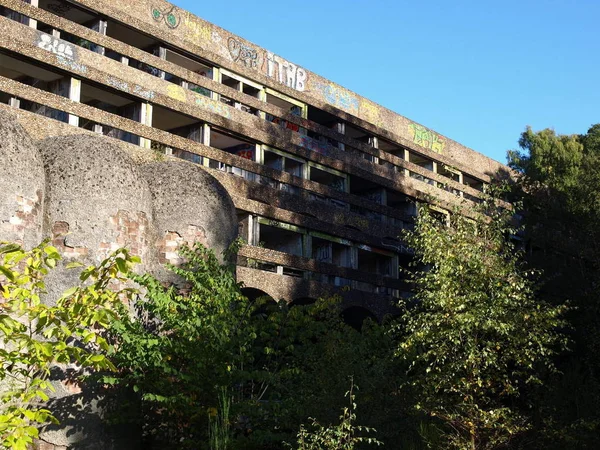 Ruinas Del Seminario San Pedro Icónico Nuevo Edificio Brutalista Cardross — Foto de Stock