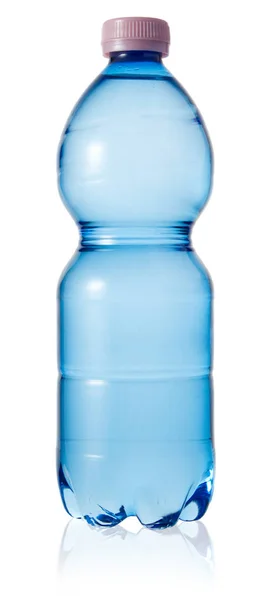 Butelka Wody Wyizolowana Białym — Zdjęcie stockowe