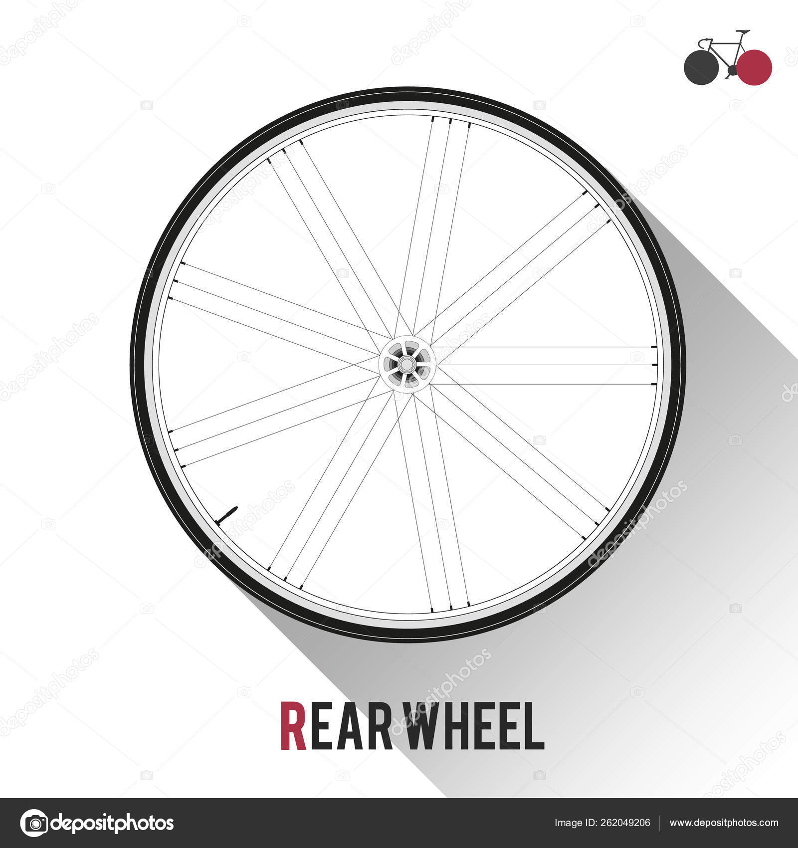 single speed rear wheel