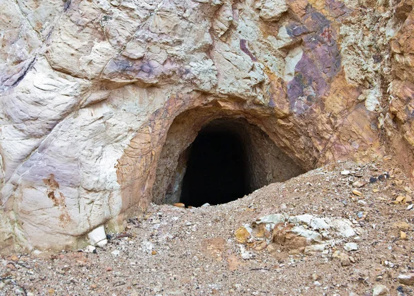 Gran Imagen Una Vieja Mina Cueva —  Fotos de Stock