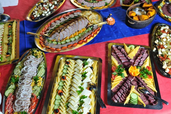 Comida Catering Una Fiesta Del Infierno — Foto de Stock