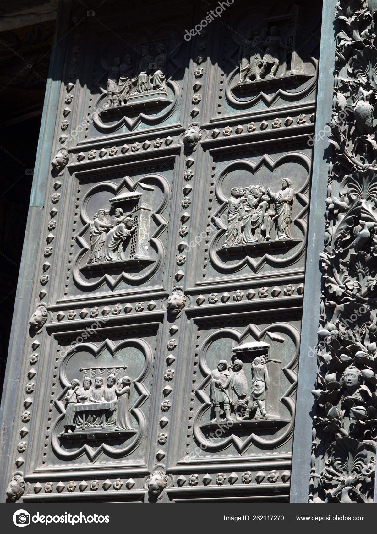 Florence Baptistery South Portal Andrea Pisano 1336