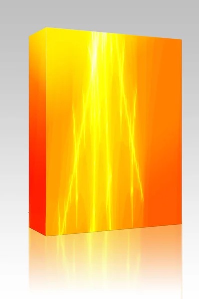 Confezione Software Illustrazione Astratta Della Carta Parati Energia Ondulata Colori — Foto Stock