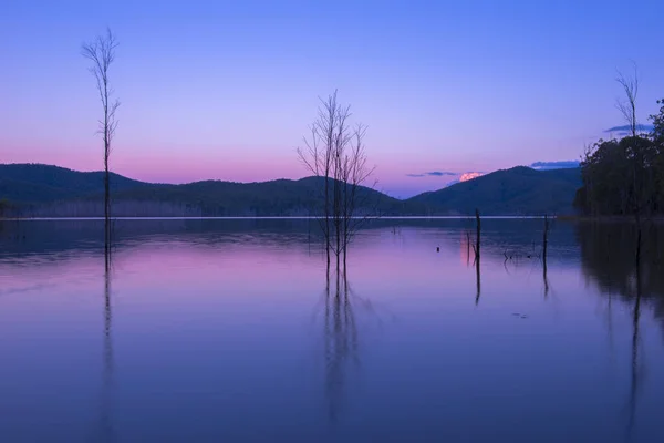 Hinze Dam Gold Coast Hinterlands Dusk — Stock Photo, Image