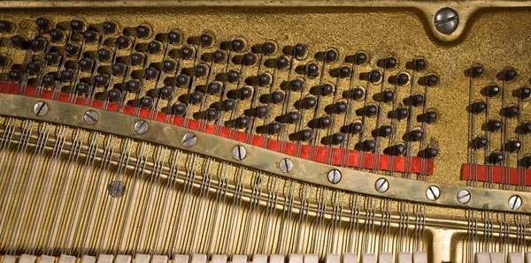 Ciclo Musical Cuerda Piano Tablero — Foto de Stock