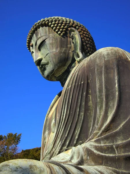 Jätten Buddha Staty Daibutsu Kamakura Stad Japan — Stockfoto