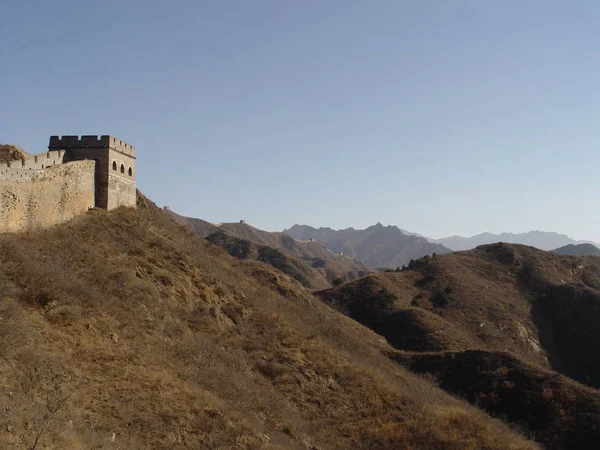 Views Great Wall China Trek Jinshaling Simatai — Stock Photo, Image