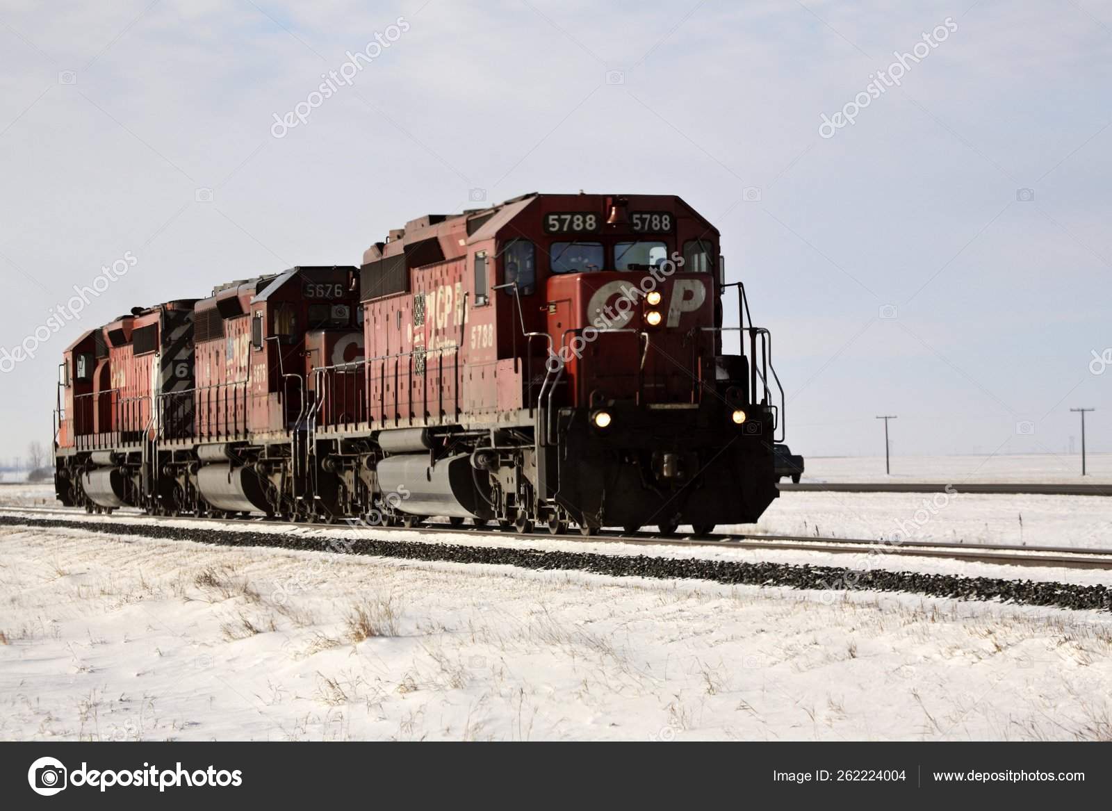 Canadian Pacific Railway Cpr Ferrocarril Transcontinental Sistema