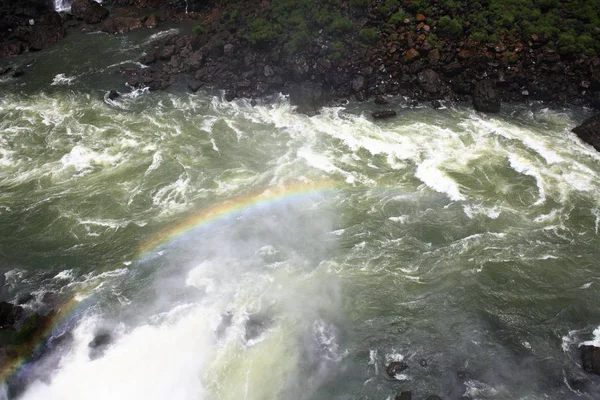 Las Cataratas Del Iguazú Iguazú Una Las Mayores Masas Agua — Foto de Stock