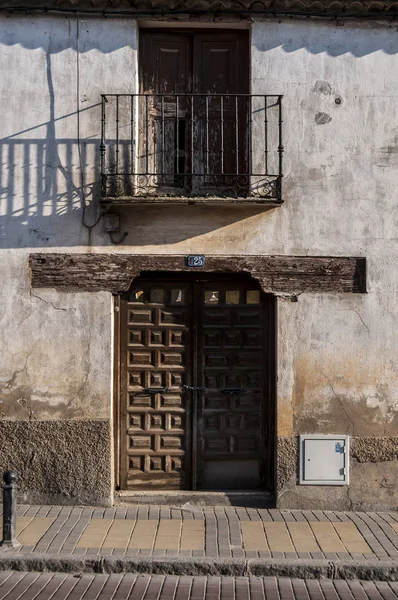 Dettagli Architettonici Dalla Spagna Materiali Invecchiati Consistenza — Foto Stock