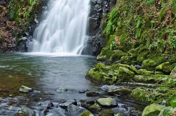 Wodospad Glenoe Antrim Irlandia Część Świata Znany Glens Antrim — Zdjęcie stockowe