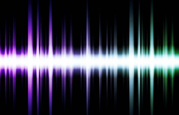 Soundwave Digital Graph Como Clip Art Abstract — Fotografia de Stock