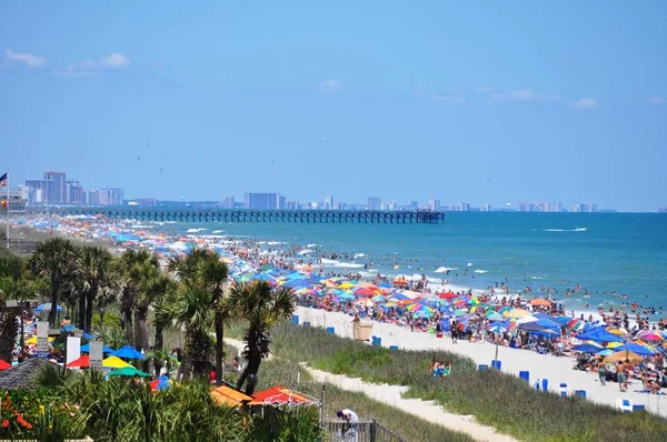 Myrtle Beach Coastline South Carolina Usa — Stock Photo, Image