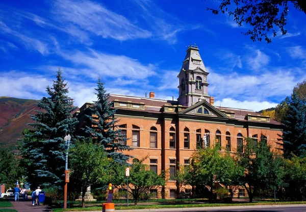 Edificio Del Gobierno Aspen Colorado — Foto de Stock