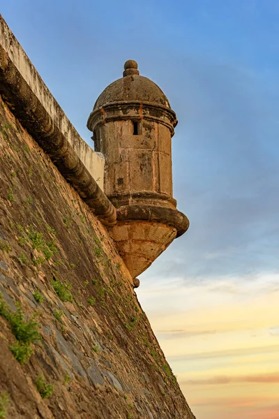 Oude Historische Wachthuis Farol Barra Salvador City Bahia — Stockfoto