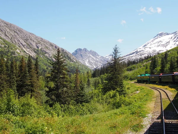 White Pass Trail Skagway Alaska — Foto de Stock