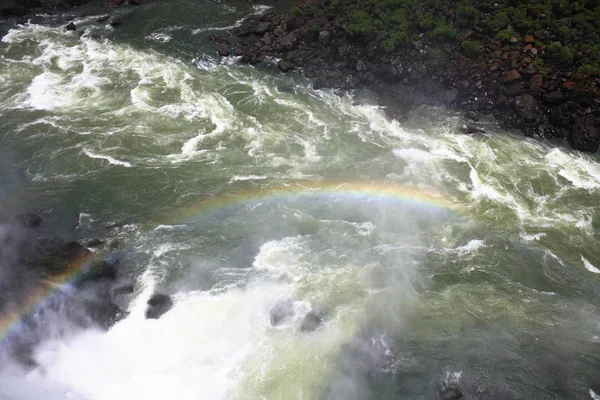 Las Cataratas Del Iguazú Iguazú Una Las Mayores Masas Agua — Foto de Stock