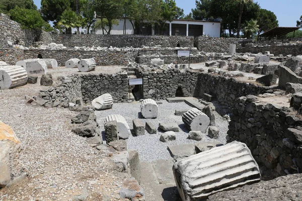 Mauzoleum Halikarnasie Miejscowości Bodrum Turcja — Zdjęcie stockowe