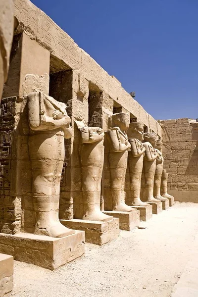 Bild Templet Karnak Luxor Egypten — Stockfoto
