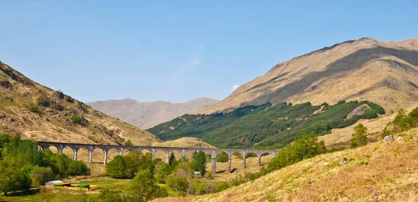 Viaduc Glenfinnan Sur Route Des Îles — Photo