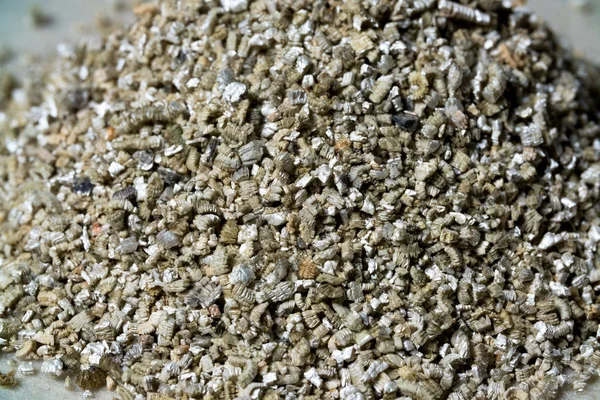 Campioni Vermiculite Minerale Produzione Minerale Grezzo — Foto Stock