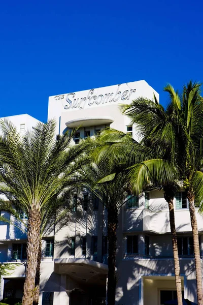 Art Deco District Miami Beach Florida — Foto de Stock