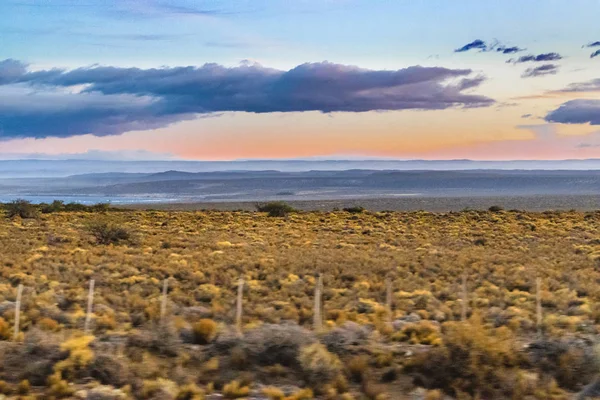 Patagoniana Ландшафтна Сцена Провінції Санта Крус Аргентина — стокове фото