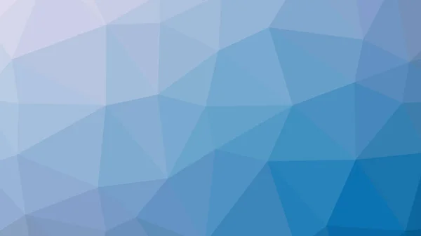 Abstrato Gradiente Azul Lowploly Fundo Muitos Triângulos Para Uso Design — Fotografia de Stock