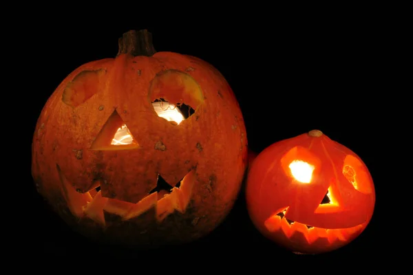 Traditioneller Halloween Kürbis Als Sehr Schöner Feiertagshintergrund — Stockfoto