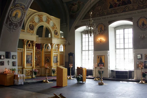 Detalles Del Interior Catedral Ortodoxa Griega — Foto de Stock