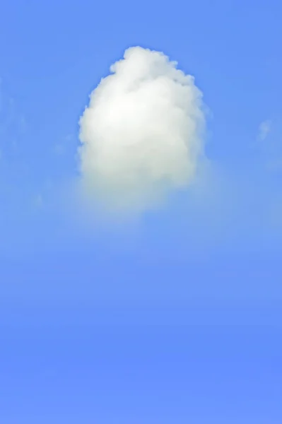 Die Schönen Weißen Wolken Und Der Blaue Himmel — Stockfoto