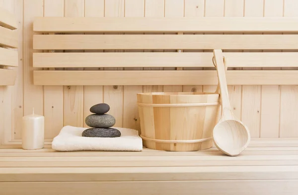 Sauna Spa Und Wellness Accessoires — Stockfoto