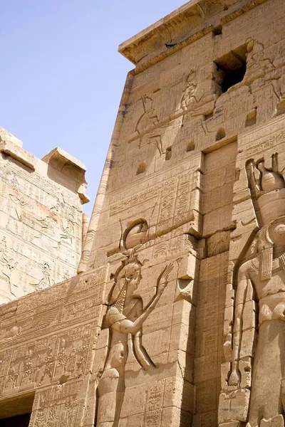 Asvan Mısır Yakınlarındaki Philae Tapınağı Resmi — Stok fotoğraf