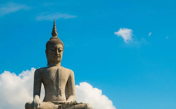 Big Buddha Mountain Manorom Mukdahan Provinz — Stockfoto