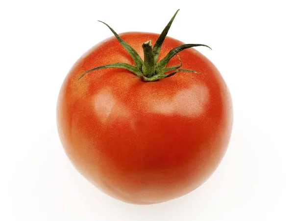 Tomat Isolerad Vit Bakgrund — Stockfoto