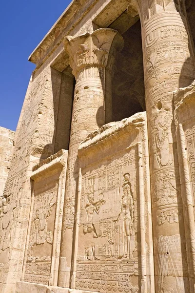 Afbeelding Van Tempel Van Horus Edfu Egypte — Stockfoto