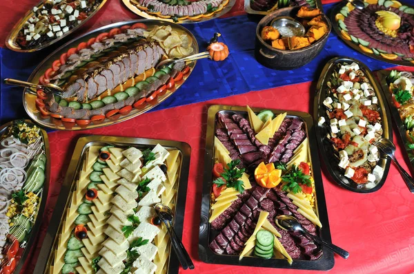 Comida Catering Una Fiesta Del Infierno — Foto de Stock
