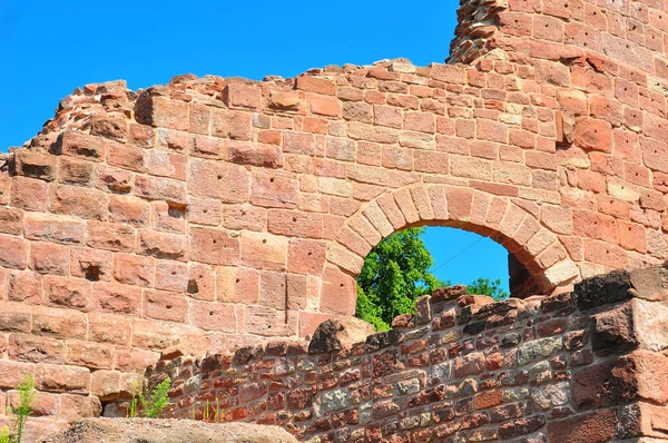 Shot Van Het Kasteel Van Luetzelburg Een Van Belangrijkste Middeleeuwse — Stockfoto