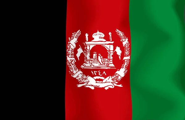 Afganistan Bayrağı Arka Plan Doku — Stok fotoğraf