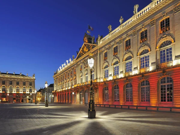 Place Stanislas Nancy Franciaország Hajnalban — Stock Fotó